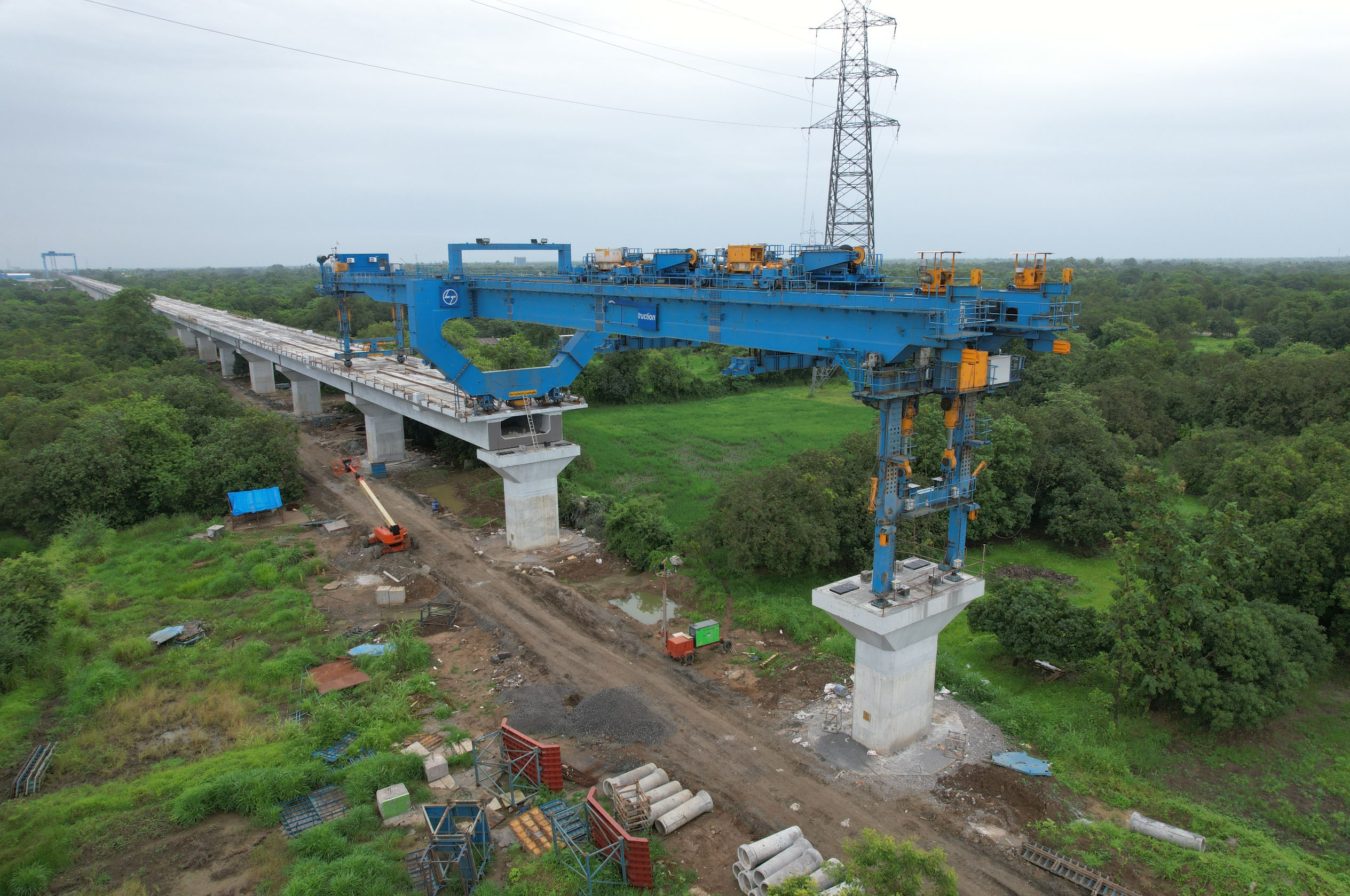 Mumbai Bullet Train station is taking shape for Mumbai-Ahmedabad Bullet Train project